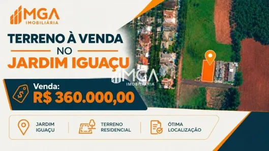 Lote/Terreno à venda, 370m² no Yolanda, Foz do Iguaçu