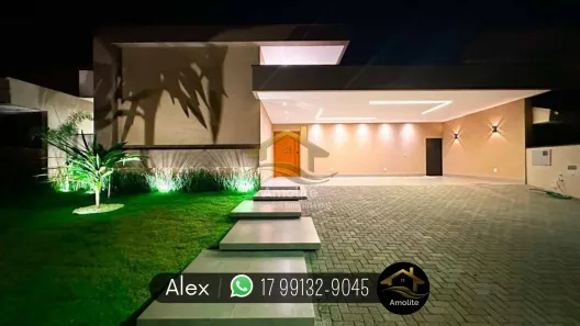 Casa de Condomínio com 3 Quartos à venda, 256m² no Residencial Quinta do Golfe, São José do Rio Preto