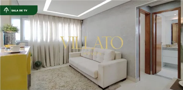 Apartamento com 2 Quartos à venda, 60m² no Vila Rosa, Goiânia