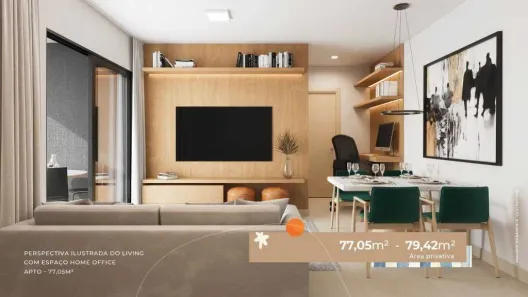 Apartamento com 2 Quartos à venda, 77m² no Residencial Monterrey, Ribeirão Preto