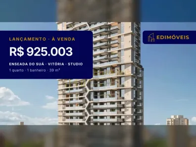 Apartamento com 1 Quarto à venda, 39m² no Enseada do Suá, Vitória