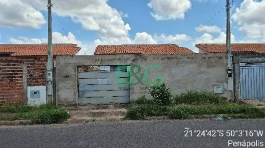 Casa de Condomínio com 2 Quartos à venda, 54m² no Residencial Marco Guerrero, Penápolis