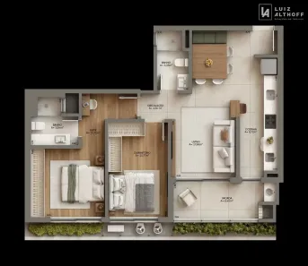 Apartamento com 2 Quartos à venda, 74m² no Campeche, Florianópolis