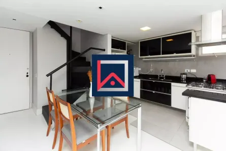 Apartamento com 1 Quarto para alugar, 65m² no Vila Nova Conceição, São Paulo