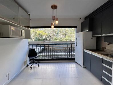 Apartamento com 1 Quarto para venda ou aluguel, 38m² no Vila Andrade, São Paulo