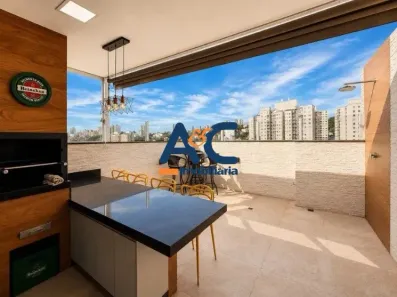 Cobertura com 2 Quartos à venda, 120m² no Castelo, Belo Horizonte