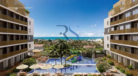 Flat com 1 Quarto à venda, 28m² no Tamandaré, Tamandaré