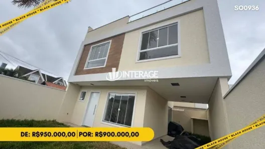 Casa de Condomínio com 3 Quartos à venda, 162m² no Orleans, Curitiba