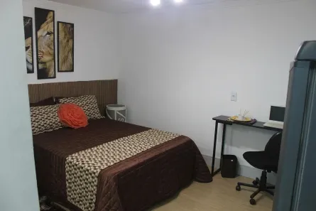 Apartamento com 1 Quarto para alugar, 28m² no Jardim Santa Edwirges, Guarulhos