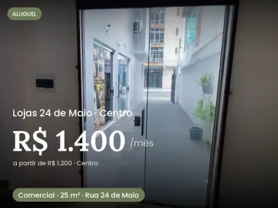 Ponto Comercial para alugar, 25m² no Centro, Manaus