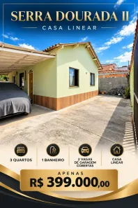 Casa com 3 Quartos à venda, 80m² no Serra Dourada II, Serra