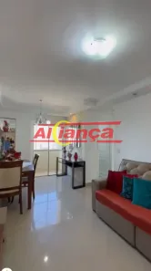 Apartamento com 2 Quartos para alugar, 57m² no Vila Paulista, Guarulhos