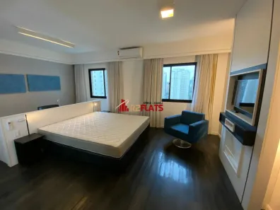 Flat com 1 Quarto para alugar, 33m² no Moema, São Paulo