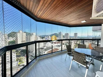 Apartamento com 3 Quartos à venda, 116m² no Vila Alzira, Guarujá