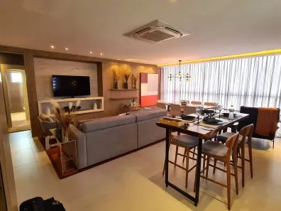 Apartamento com 3 Quartos para alugar, 139m² no Centro, Balneário Camboriú