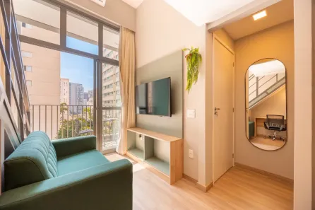 Apartamento com 1 Quarto à venda, 53m² no Santo Amaro, São Paulo
