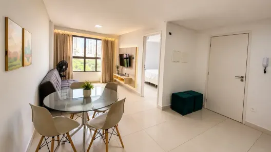 Apartamento com 1 Quarto para alugar, 42m² no Manaíra, João Pessoa