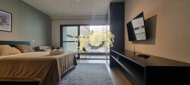 Flat com 1 Quarto para alugar, 37m² no Consolação, São Paulo