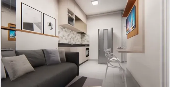 Apartamento com 2 Quartos à venda, 33m² no Vila Monumento, São Paulo
