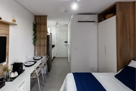 Apartamento com 1 Quarto à venda, 24m² no Jardim das Acácias, São Paulo