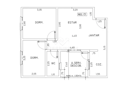 Apartamento com 2 Quartos à venda, 50m² no Vila Assunção, Santo André