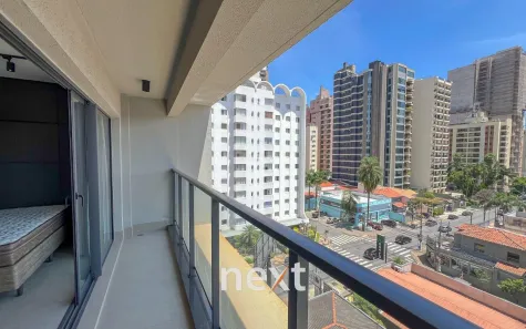 Apartamento com 1 Quarto para alugar, 42m² no Cambuí, Campinas