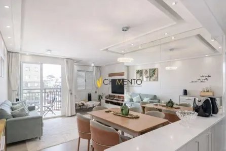 Apartamento com 2 Quartos à venda, 66m² no Vila Metalúrgica, Santo André