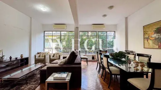 Apartamento com 4 Quartos para alugar, 214m² no Leblon, Rio de Janeiro
