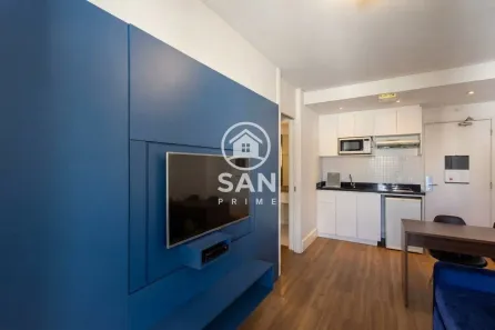 Flat com 1 Quarto para alugar, 31m² no Itaim Bibi, São Paulo