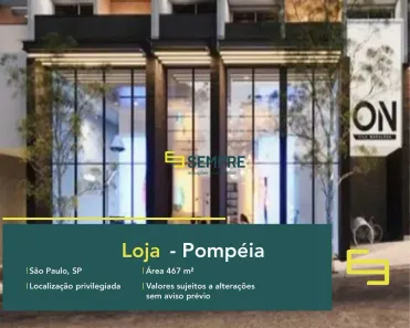 Ponto Comercial à venda, 467m² no Vila Pompéia, São Paulo