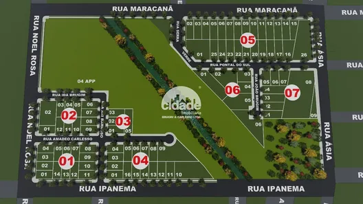 Lote/Terreno à venda, 616m² no Brasília, Cascavel