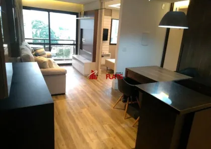 Flat com 1 Quarto para alugar, 45m² no Itaim Bibi, São Paulo