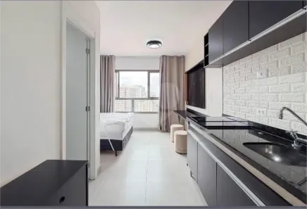 Apartamento com 1 Quarto para alugar, 20m² no Vila Firmiano Pinto, São Paulo
