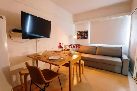 Flat com 1 Quarto para alugar, 29m² no Jardim Paulista, São Paulo