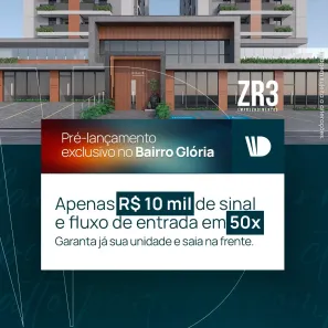 Apartamento com 2 Quartos à venda, 50m² no Glória, Joinville