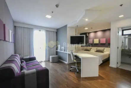 Flat com 1 Quarto para alugar, 33m² no Vila Mariana, São Paulo