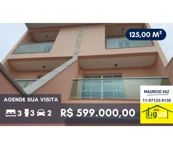 Sobrado com 3 Quartos à venda, 125m² no Rio Pequeno, São Paulo