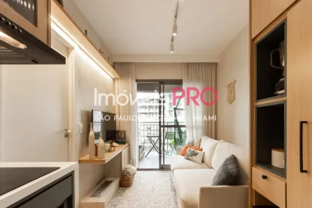 Apartamento com 1 Quarto à venda, 27m² no Santo Amaro, São Paulo