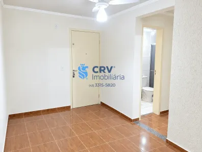 Apartamento com 1 Quarto para alugar, 37m² no Jardim Nações Unidas, Londrina