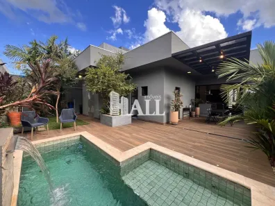 Casa de Condomínio com 3 Quartos à venda, 200m² no Quinta do Lago Residence, São José do Rio Preto
