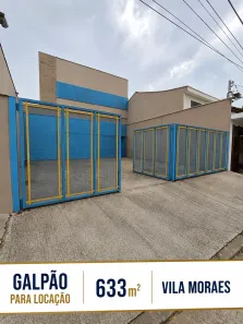 Galpão/Depósito/Armazém para alugar, 633m² no Vila Moraes, São Paulo
