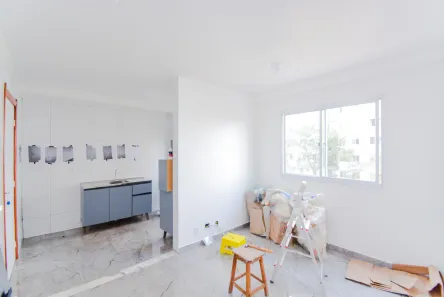 Apartamento com 2 Quartos para alugar, 43m² no Cocaia, Guarulhos