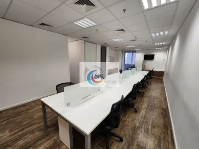 Sala Comercial para alugar, 130m² no Cidade Monções, São Paulo