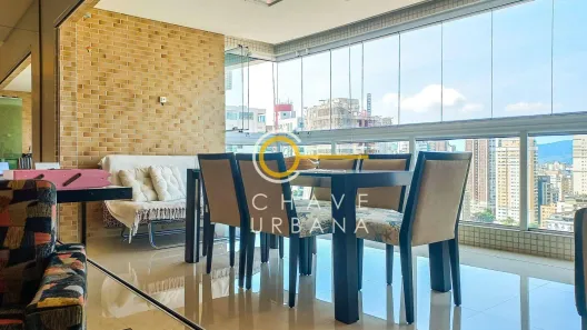 Apartamento com 3 Quartos para alugar, 178m² no Gonzaga, Santos