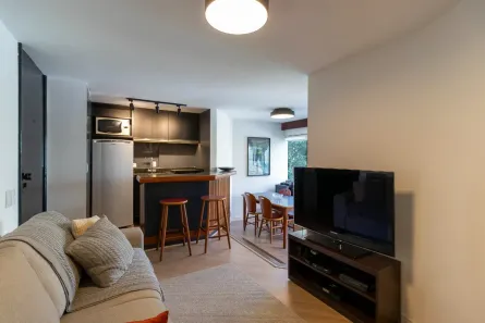 Apartamento com 1 Quarto à venda, 48m² no Cidade Monções, São Paulo