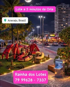 Lote/Terreno à venda, 375m² no Atalaia, Aracaju