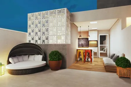 Cobertura com 2 Quartos à venda, 112m² no Vila Assunção, Santo André