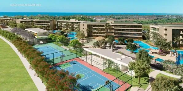 Apartamento com 1 Quarto à venda, 36m² no Muro Alto, Ipojuca
