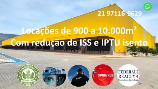 Galpão/Depósito/Armazém para alugar, 1176m² no Vila São João, Queimados