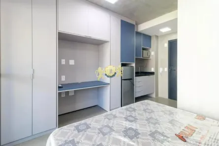 Flat com 1 Quarto para alugar, 26m² no Brooklin Paulista, São Paulo